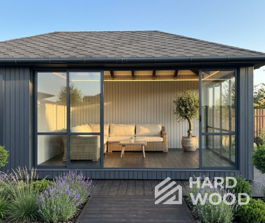 Уличная беседка деревянная №100 - фото 2309